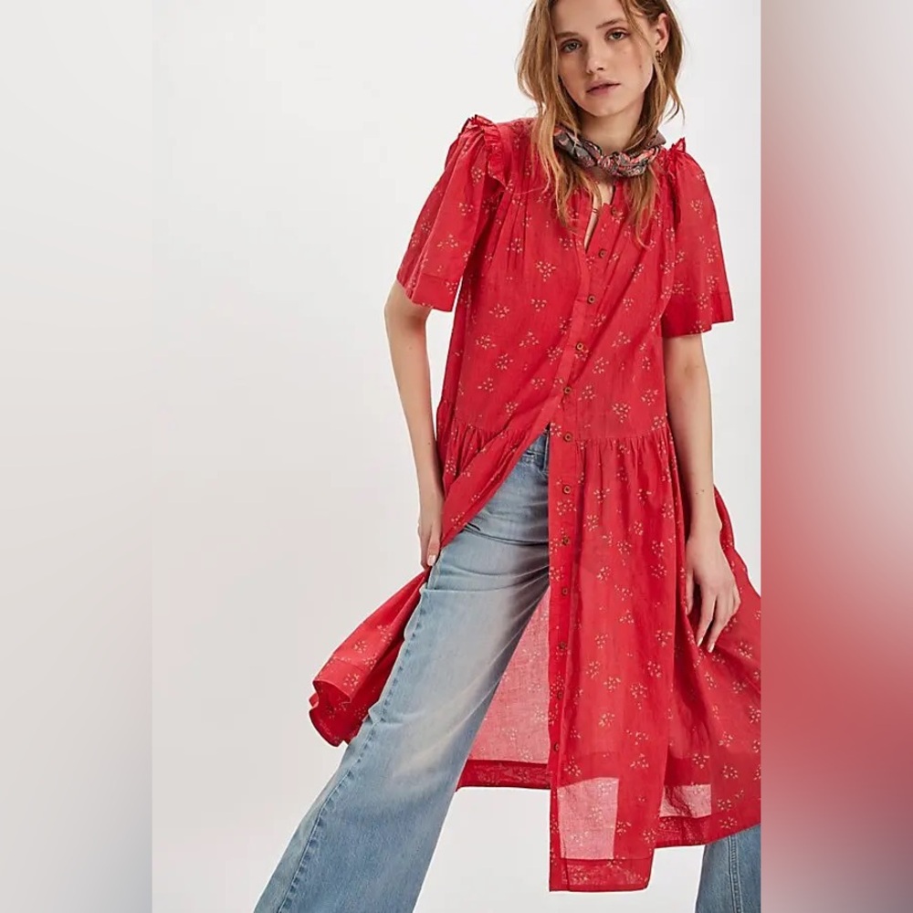 Free People Bella Mae Midi Dress